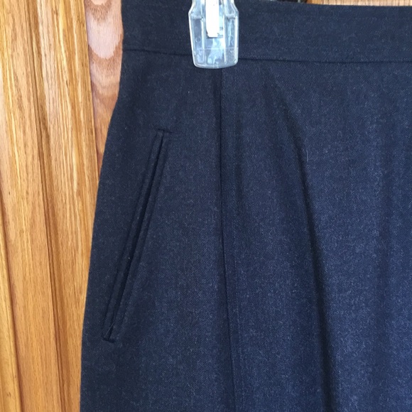 Vintage harvé benard skirt 100% wool fully lined size 6 - Picture 5 of 16
